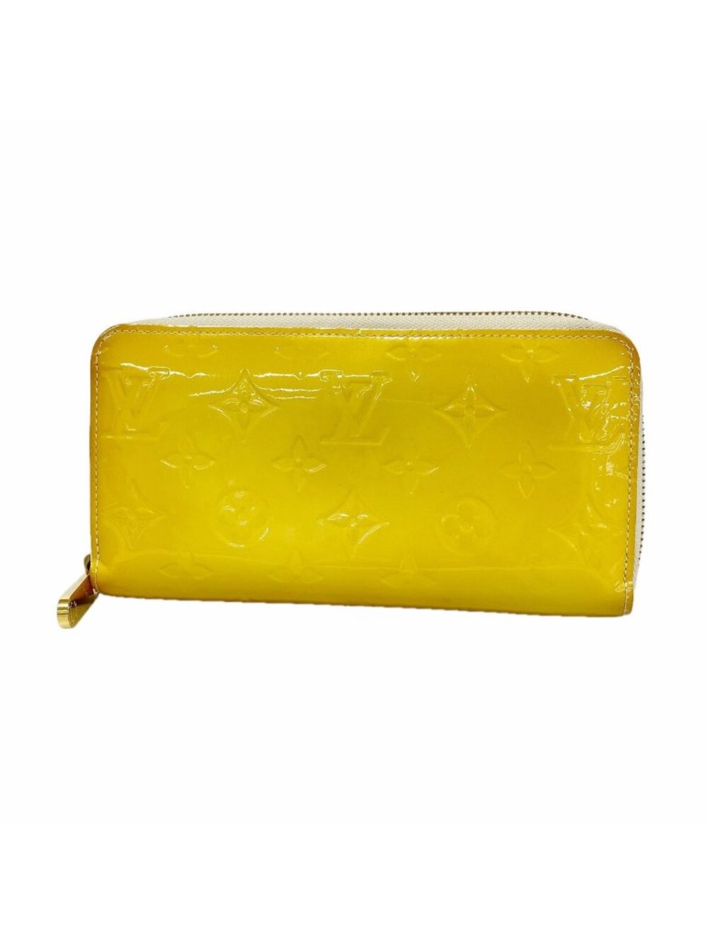 Louis Vuitton Wallet Vernis Zippy Blanc Corail